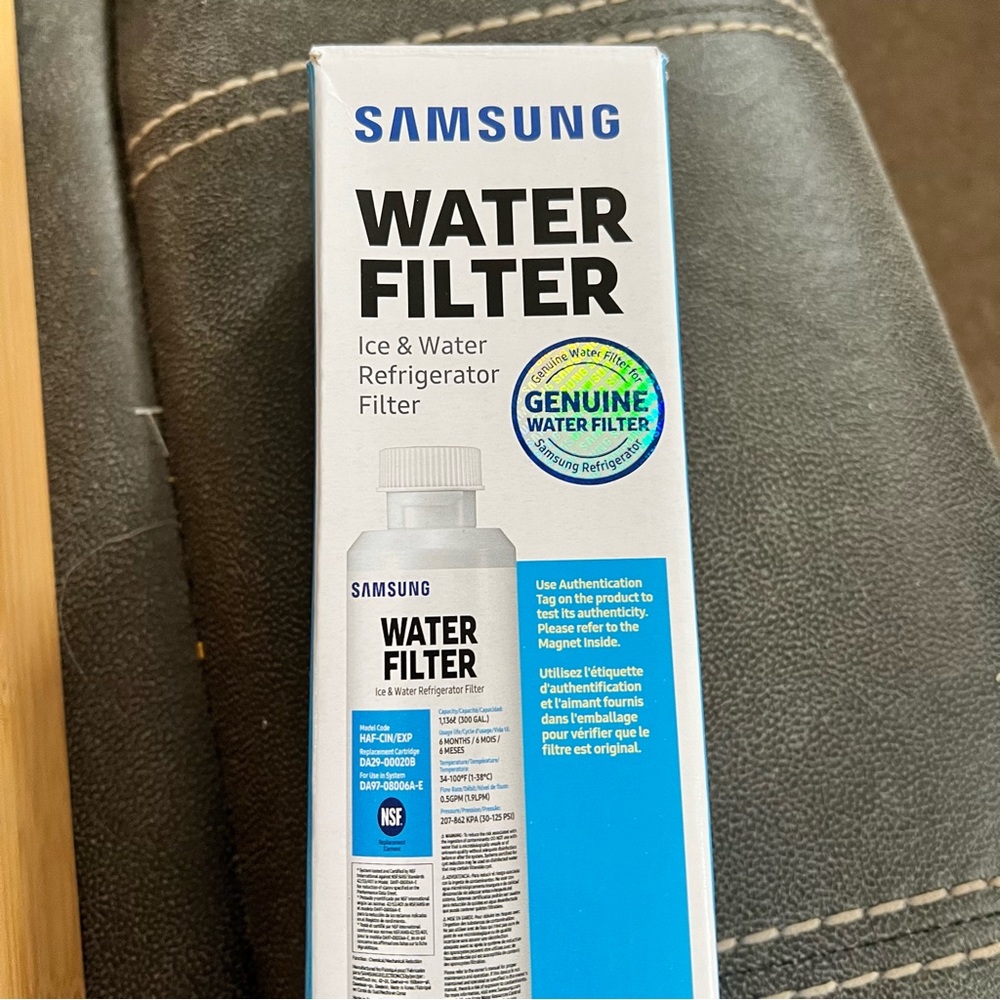 Samsung Water Filter, new in box